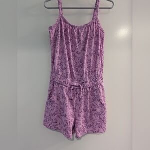 Cat & Jack Lavender Floral Romper